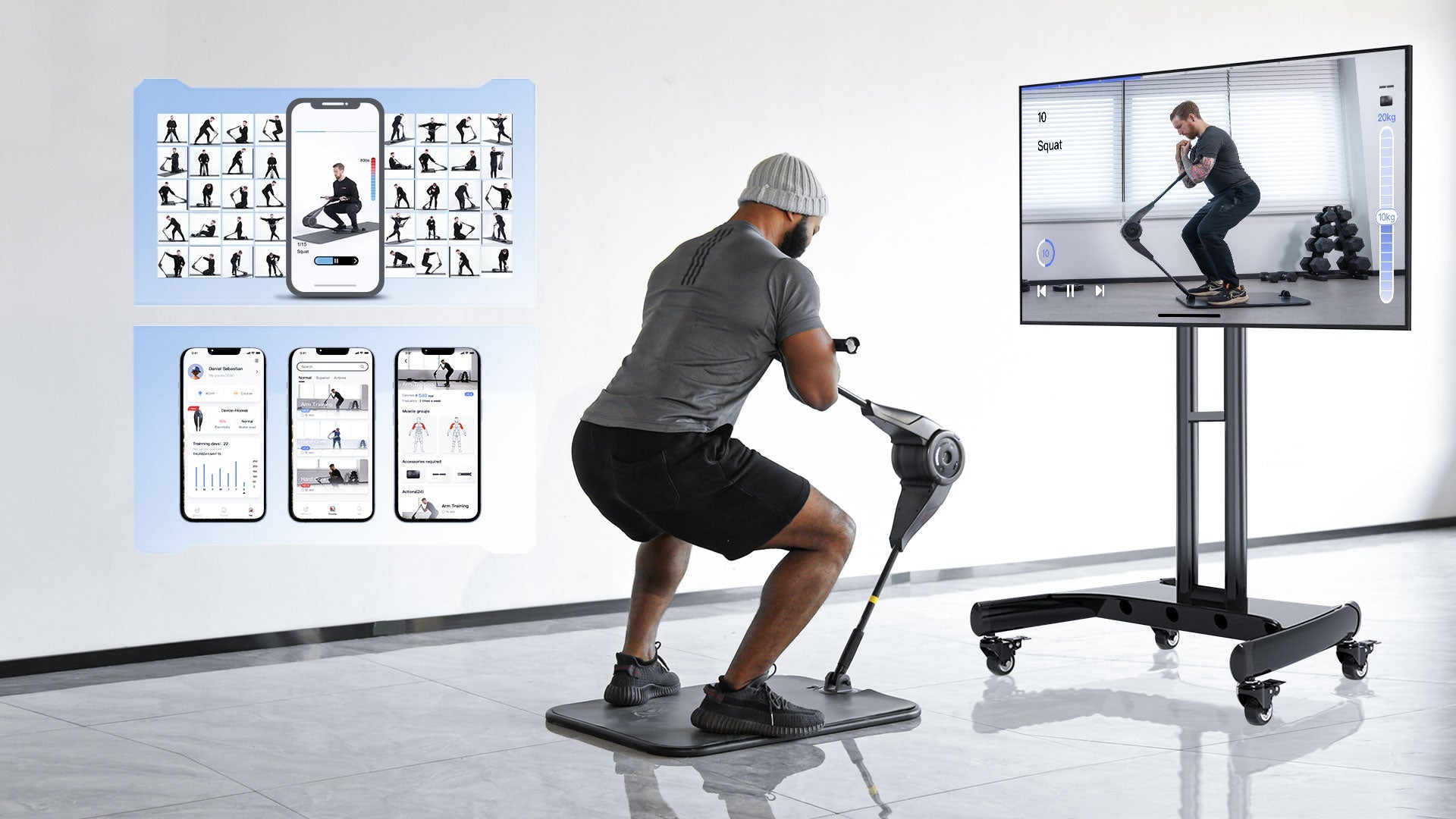 Smart Home Gym with Hookee Plus